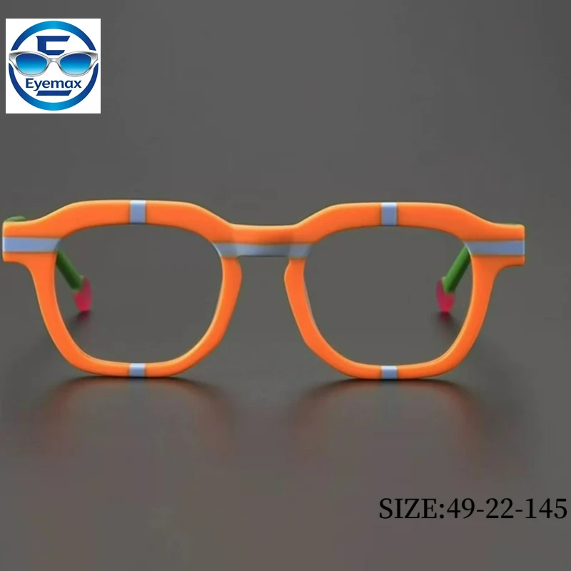 Fashion Square Acetate Eyeglasses Frame Men Women Retro Colorful Optical Custom Myopia Hyperopia Prescription Reading Glasses
Fashion Square Acetate Eyeglasses Frame Men Women Retro Colorful Optical Custom Myopia Hyperopia Prescription Reading Glasses