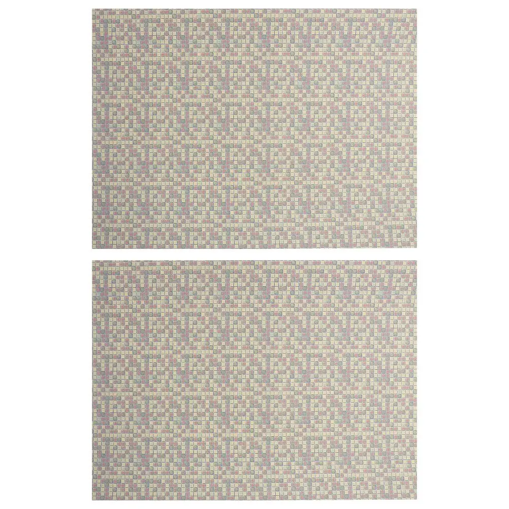 2Pcs Mini House Floor Sheet Self-Adhesive Simulated Tile Flooring for Dollhouse Decoration Vibrant Realistic DIY Miniature
2Pcs Mini House Floor Sheet Self-Adhesive Simulated Tile Flooring for Dollhouse Decoration Vibrant Realistic DIY Miniature