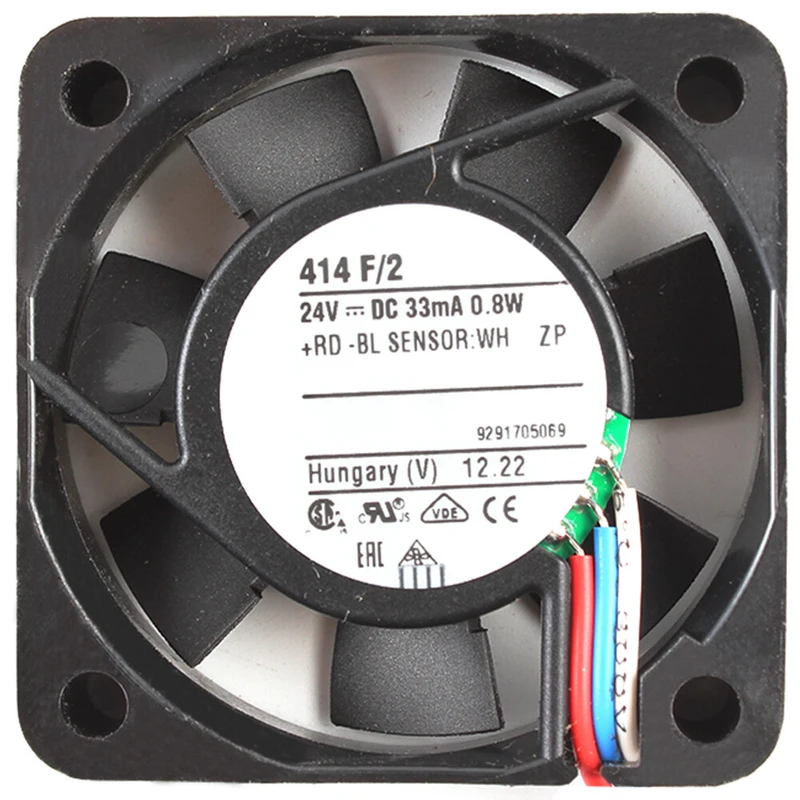 S+ For 414F/2 24V 33mA 0.8W 40*40*10mm Cooling Fan
S+ For 414F/2 24V 33mA 0.8W 40*40*10mm Cooling Fan