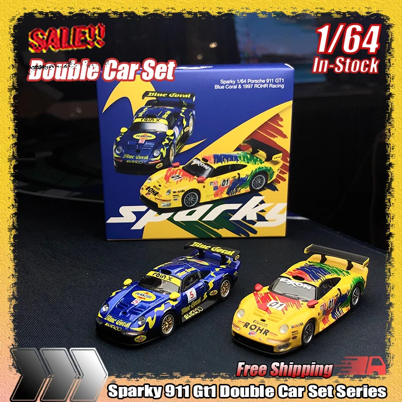 Sparky 1:64 911 GT1 двойной набор автомобилей серии моделирование сплава миниатюрные литые гоночные автомобили модели на заказ детские игрушки Коллекционные
Sparky 1:64 911 GT1 двойной набор автомобилей серии моделирование сплава миниатюрные литые гоночные автомобили модели на заказ детские игрушки Коллекционные