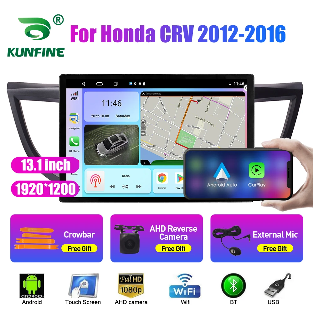 Автомобильный радиоприемник 13,1 дюйма для Honda CRV 2012-2016, автомобильный DVD GPS-навигатор, стерео Carplay, 2 Din, Центральный Мультимедиа, Android, авто
Автомобильный радиоприемник 13,1 дюйма для Honda CRV 2012-2016, автомобильный DVD GPS-навигатор, стерео Carplay, 2 Din, Центральный Мультимедиа, Android, авто