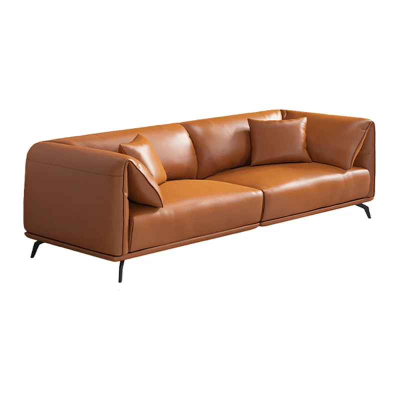 Nordic sofa, Napa leather, living room reception office furniture
Nordic sofa, Napa leather, living room reception office furniture