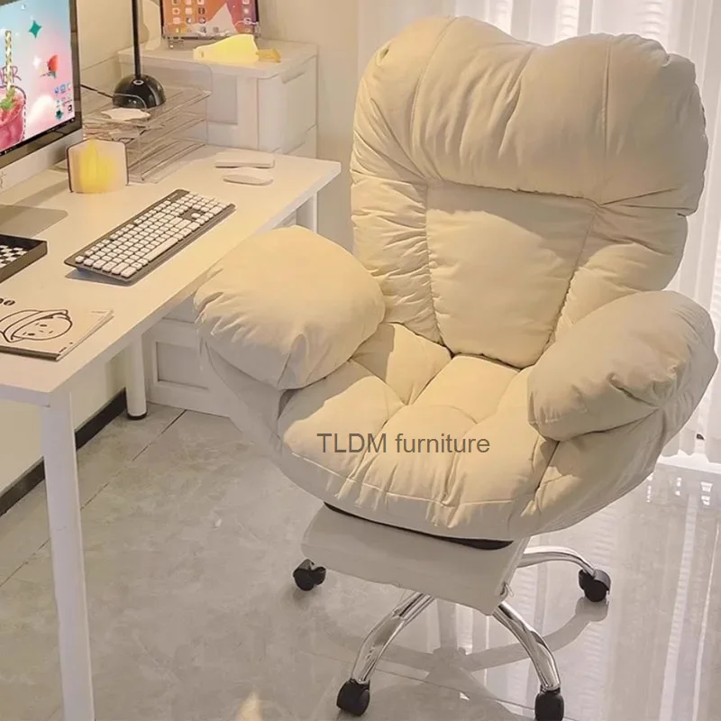 Low Price Ergonomic Office Chair Back Cushion Swivel Aesthetic Girls Gaming Chair Luxury Cute Sillas De Oficina Office Furniture
Low Price Ergonomic Office Chair Back Cushion Swivel Aesthetic Girls Gaming Chair Luxury Cute Sillas De Oficina Office Furniture