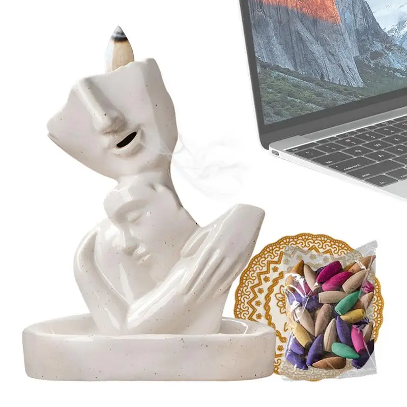Ceramic Incense Holder Embracing Shape Ceramic Incense Holders Waterfall Aromatherapy Ornament Exquisite Shapes For Meditation
Ceramic Incense Holder Embracing Shape Ceramic Incense Holders Waterfall Aromatherapy Ornament Exquisite Shapes For Meditation