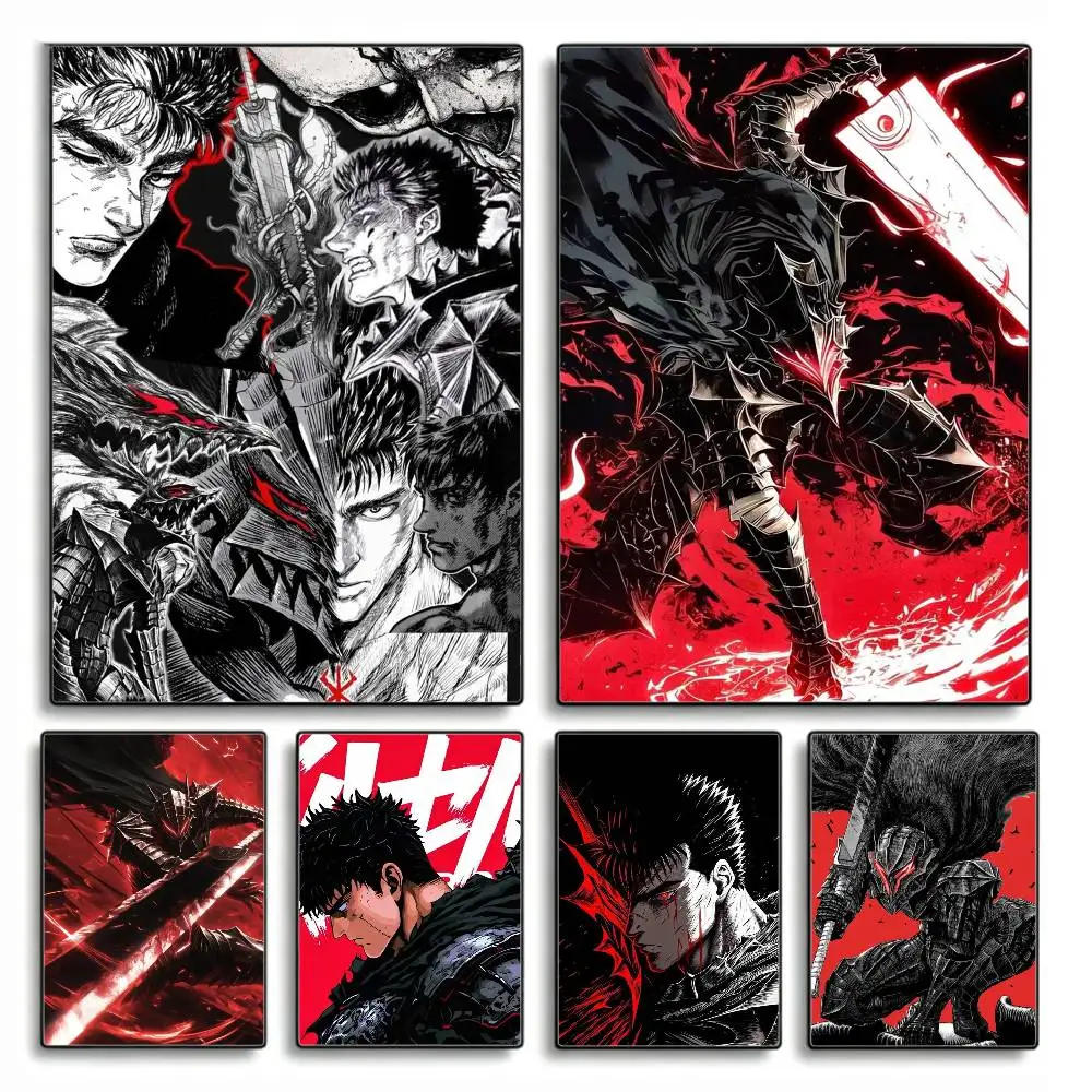 Dark B-Berserk Guts Poster HD Self Adhesive Waterproof Wall Art Ideal for Home Office Dorm Gift
Dark B-Berserk Guts Poster HD Self Adhesive Waterproof Wall Art Ideal for Home Office Dorm Gift