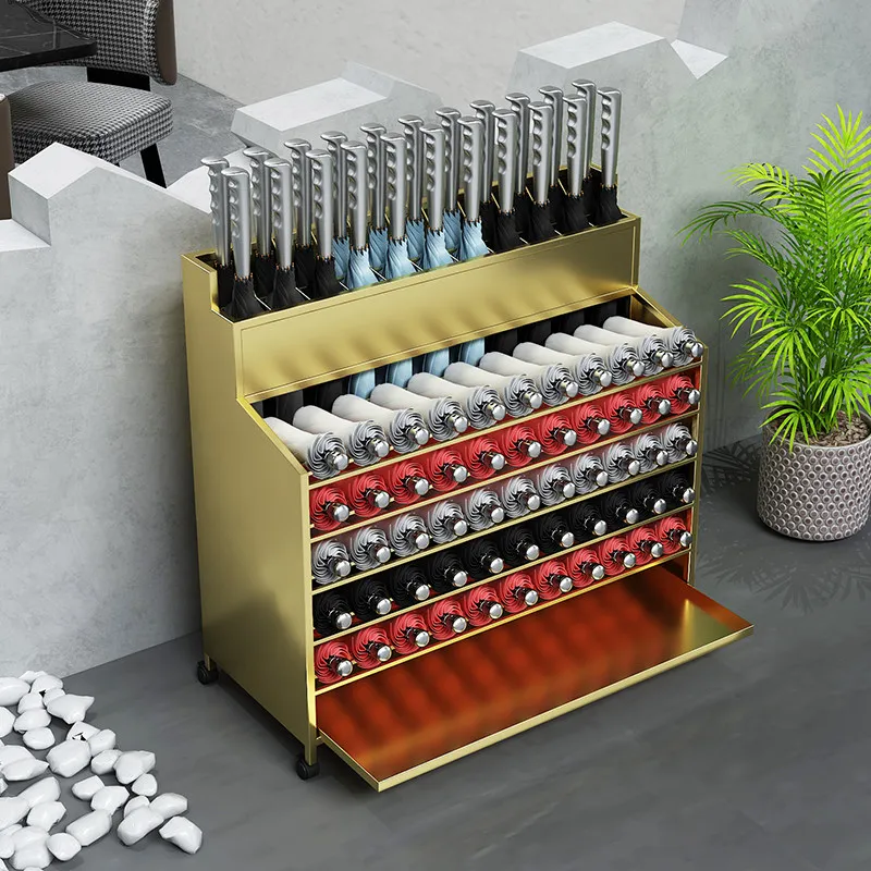 Commercial umbrella rack Customized logo School Hotel Bank Lobby Sales Department Shelf Umbrella Storage Rack
Commercial umbrella rack Customized logo School Hotel Bank Lobby Sales Department Shelf Umbrella Storage Rack