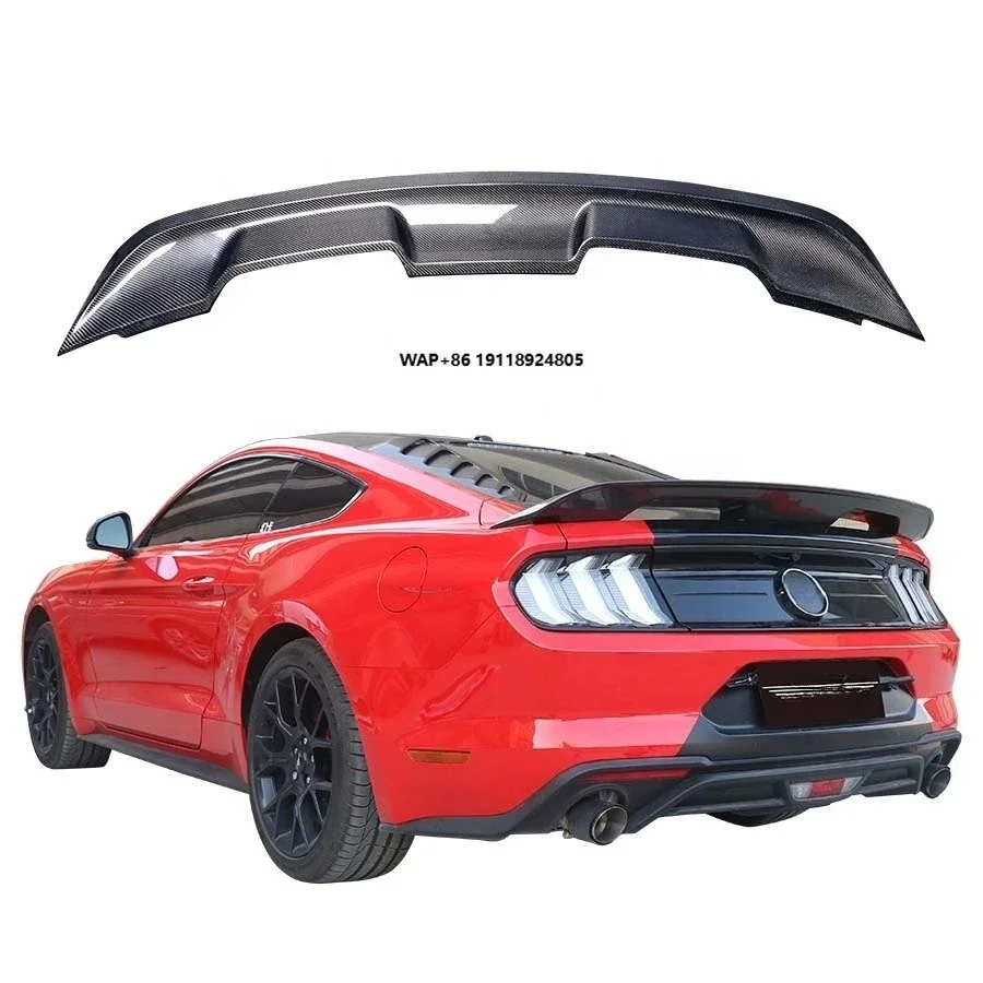 GT500 Style Carbon Fiber Rear Spoiler Tail Wing Body Kit for Mustang GT 5.0 2.3T 2016-2022 Cars
GT500 Style Carbon Fiber Rear Spoiler Tail Wing Body Kit for Mustang GT 5.0 2.3T 2016-2022 Cars