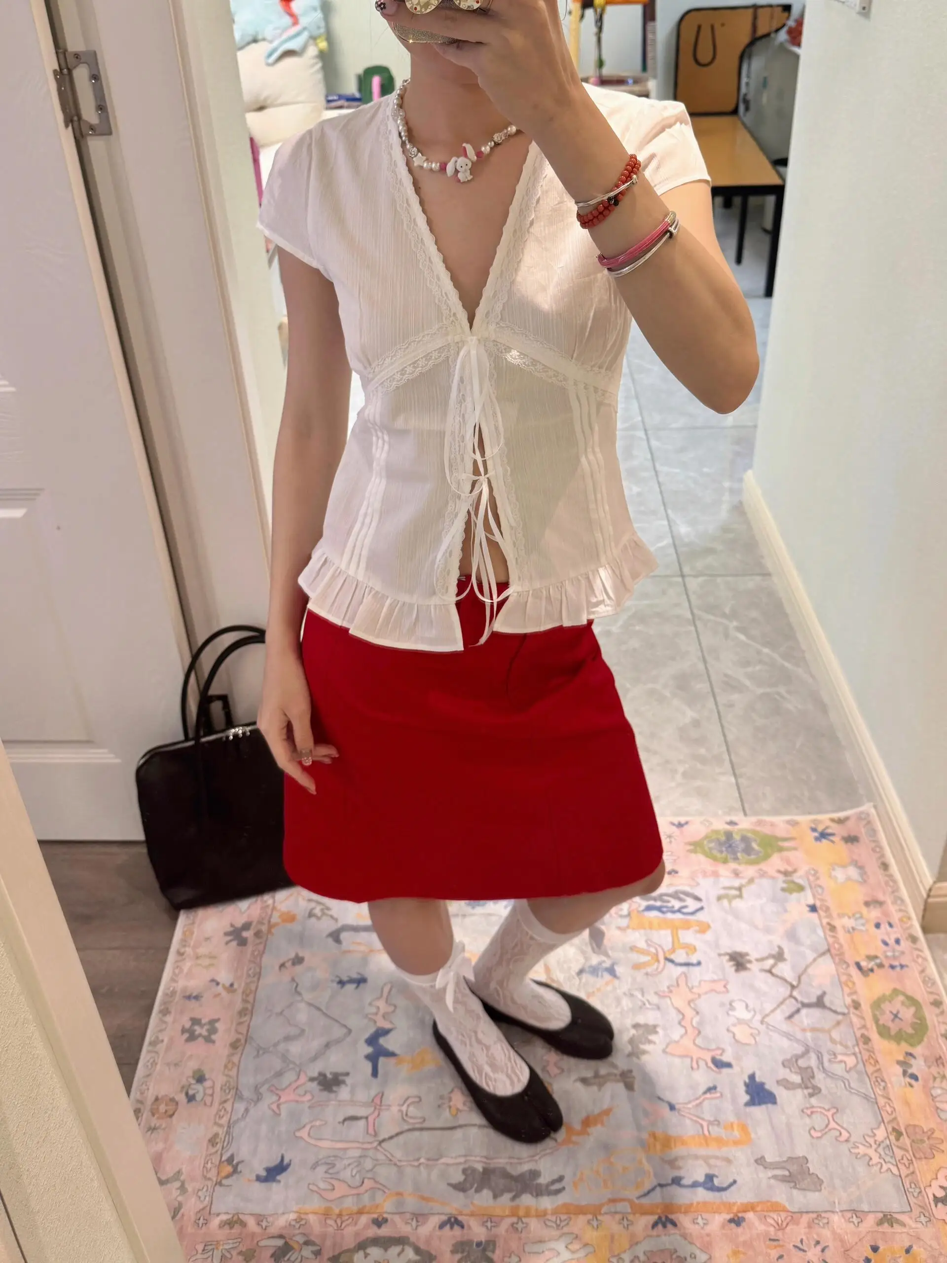 Superb Red A-Line Midi Skirt Women's Summer New Versatile High Waist Design Button Detail Flared Half-Length Casual Dress
Superb Red A-Line Midi Skirt Women's Summer New Versatile High Waist Design Button Detail Flared Half-Length Casual Dress