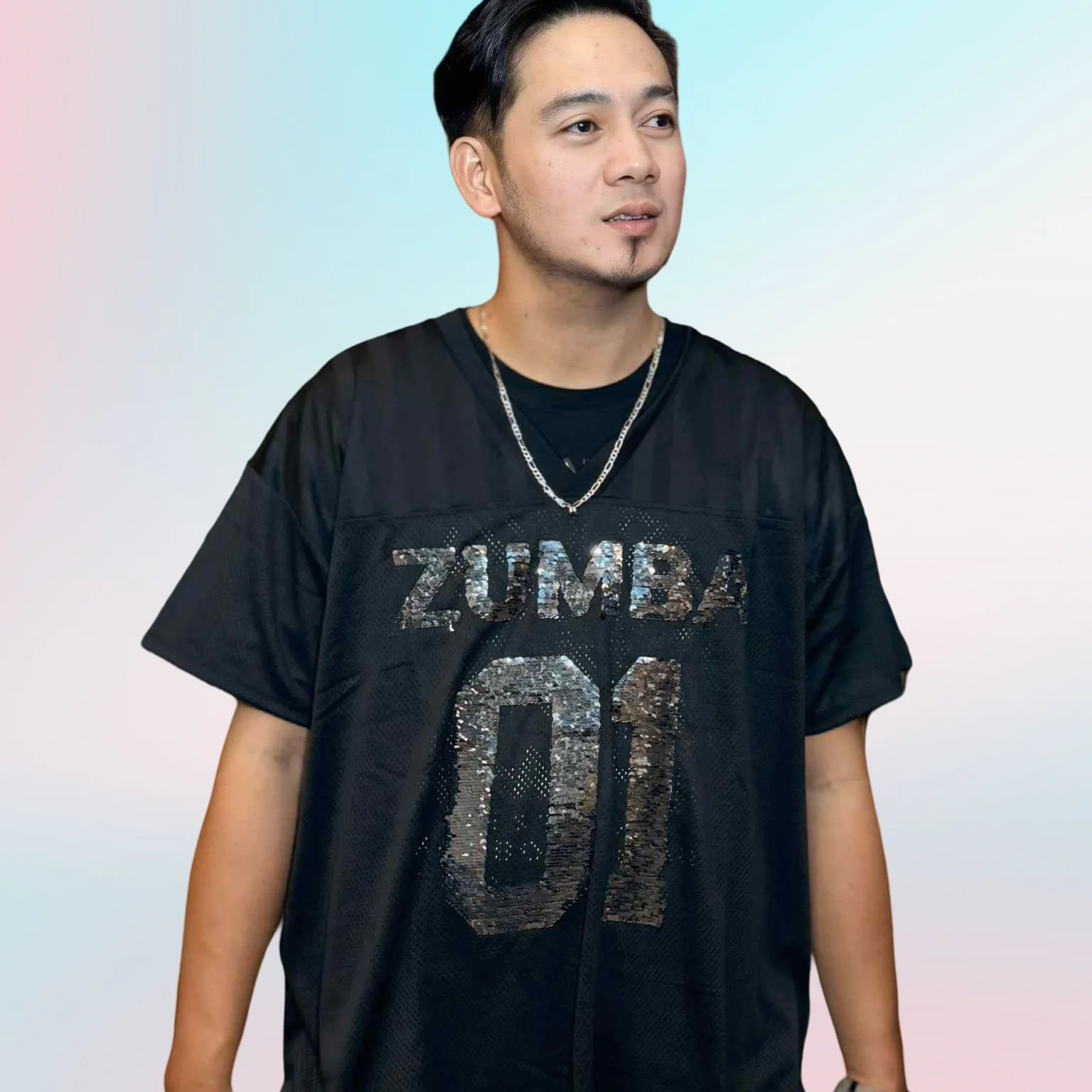 New ZW VIP Mesh Short Sleeve Dance Top for Men And Women Fitness Team Uniform Breathable Sportswear Polyester Fiber T-Shirt
New ZW VIP Mesh Short Sleeve Dance Top for Men And Women Fitness Team Uniform Breathable Sportswear Polyester Fiber T-Shirt