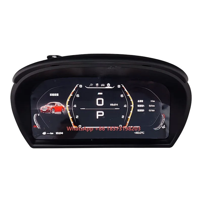 12.3 Inch Car Dashboard Auto Meter Speedometer LCD Digital Instrument Cluster for Z4 E89
12.3 Inch Car Dashboard Auto Meter Speedometer LCD Digital Instrument Cluster for Z4 E89