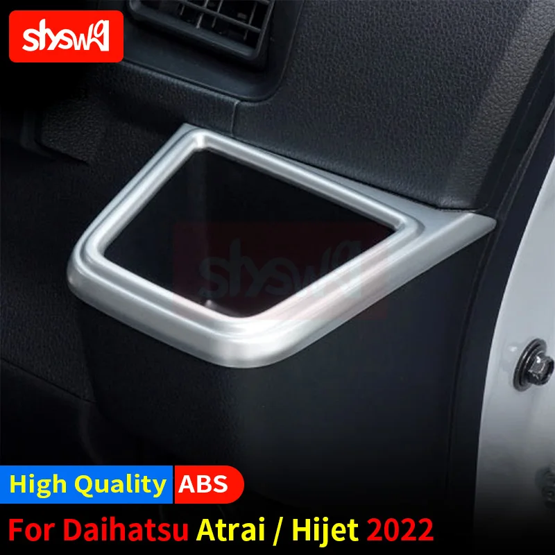 For Daihatsu 22 ATRAI Hijet Cargo Modified Center Console Left Right Sides Of The Cup Decorative Frame Matte Silver Accessories
For Daihatsu 22 ATRAI Hijet Cargo Modified Center Console Left Right Sides Of The Cup Decorative Frame Matte Silver Accessories