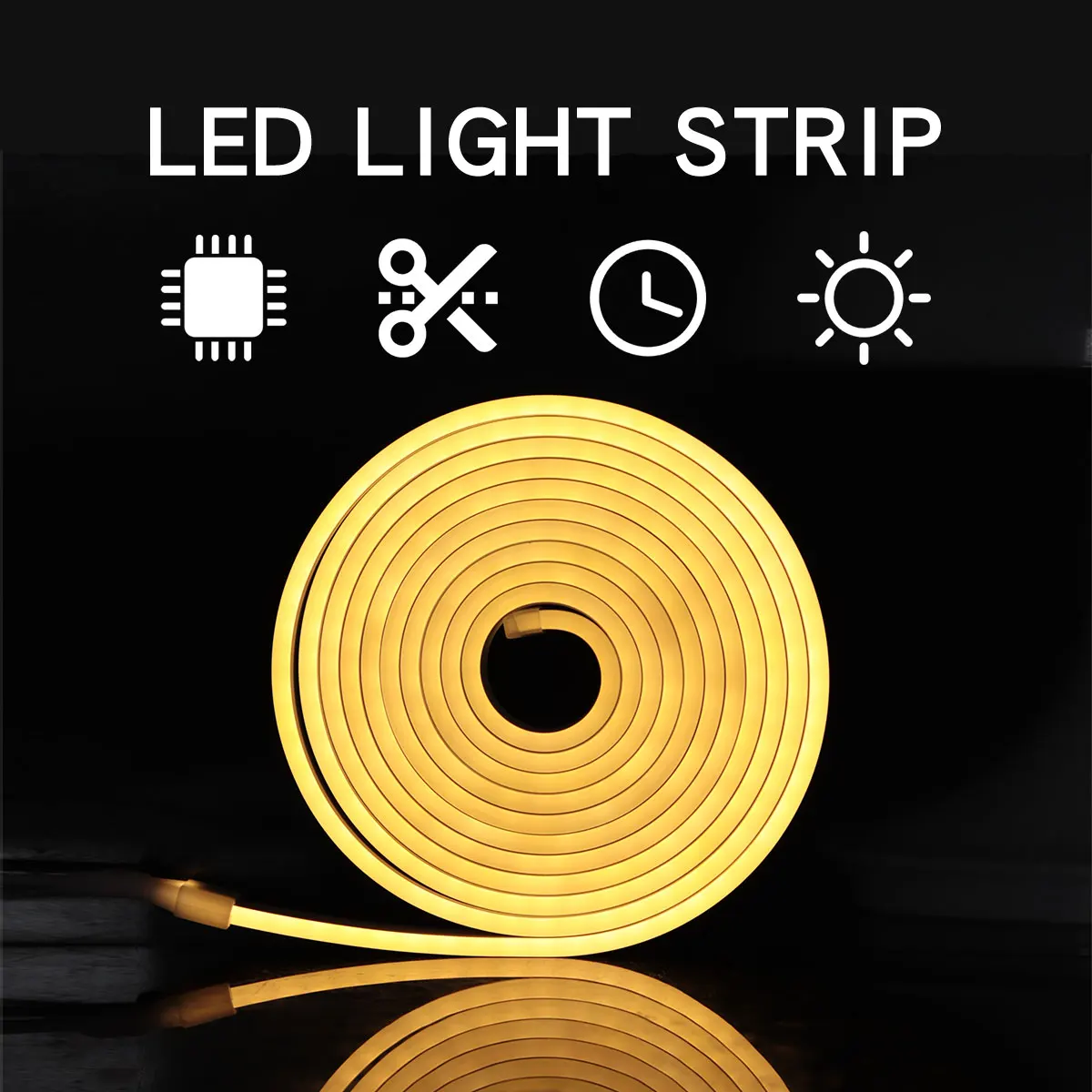 USB Neon LED Strip, 1/2/3/4/5M Waterproof Neon Strip and Remote Control For Neon Decortion Lighting Plug Strip Lamp
USB Neon LED Strip, 1/2/3/4/5M Waterproof Neon Strip and Remote Control For Neon Decortion Lighting Plug Strip Lamp