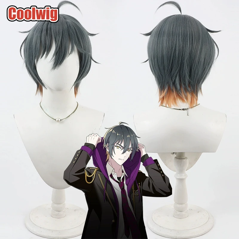 Coolwig Synthetic Hair Lyca Colt Cosplay Wigs Tokyo Debunker Lyca Colt 30cm Short Blue Gray Mixed Orange Men Wig Heat Resistant
Coolwig Synthetic Hair Lyca Colt Cosplay Wigs Tokyo Debunker Lyca Colt 30cm Short Blue Gray Mixed Orange Men Wig Heat Resistant