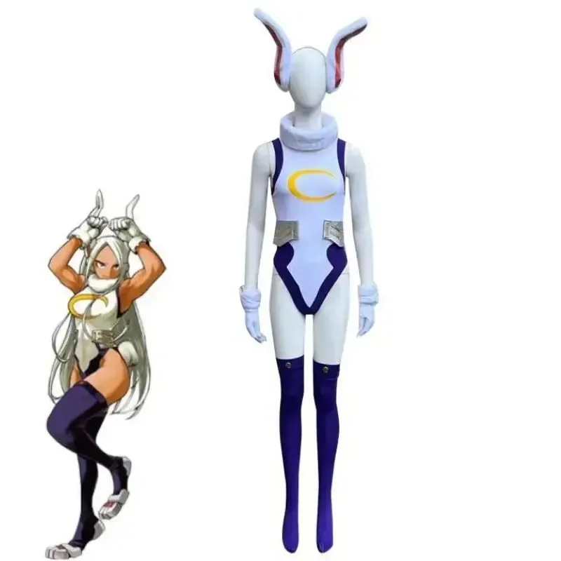 Mha Rabbit Hero Mirko Cosplay Sexy Anime Costume Bnha Rumi Usagiyama Miruko Role Playing Party Cosplay Women
Mha Rabbit Hero Mirko Cosplay Sexy Anime Costume Bnha Rumi Usagiyama Miruko Role Playing Party Cosplay Women