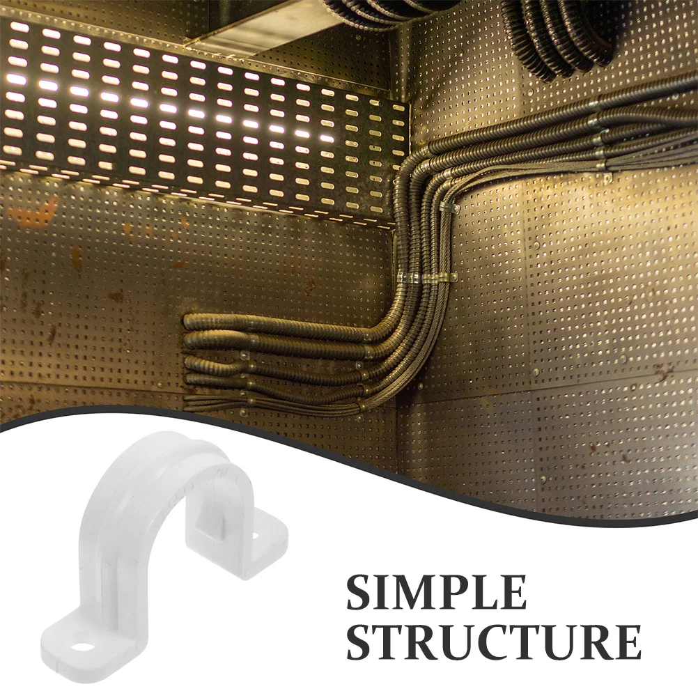 20Pcs PVC Pipe Clamp Tube Clips Heavy Duty U Brace Strap Clamps for Pipe Fixing Mounting Tubing Clips Suitable for Oil Water
20Pcs PVC Pipe Clamp Tube Clips Heavy Duty U Brace Strap Clamps for Pipe Fixing Mounting Tubing Clips Suitable for Oil Water