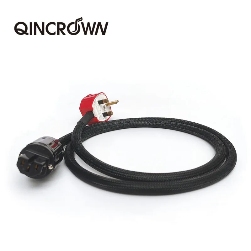 Qincrown HIFI UK Power Cord Hong Kong Special 90 Degree Elbow Pure Copper Cable with MK Power Plug
Qincrown HIFI UK Power Cord Hong Kong Special 90 Degree Elbow Pure Copper Cable with MK Power Plug