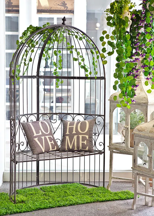 European wrought iron chair large, antique wrought iron bird's nest pastoral, seat wrought iron bird's cage seat
European wrought iron chair large, antique wrought iron bird's nest pastoral, seat wrought iron bird's cage seat
