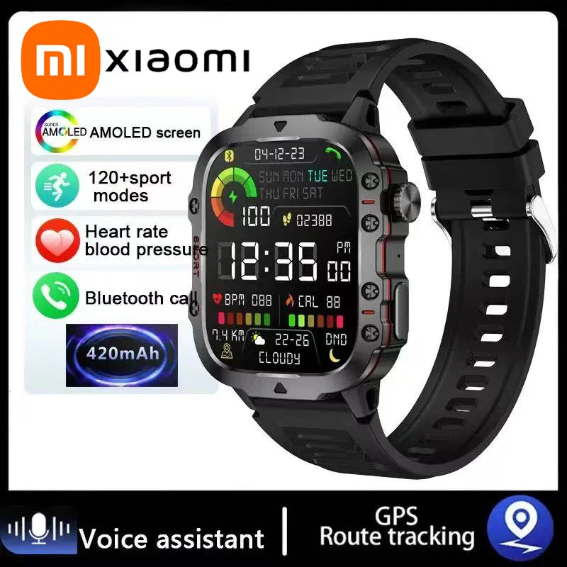 Xiaomi военные GPS умные часы мужские фонарики компас водостойкий уличный спортивный трекер монитор здоровья Bluetooth умные часы с вызовом
Xiaomi военные GPS умные часы мужские фонарики компас водостойкий уличный спортивный трекер монитор здоровья Bluetooth умные часы с вызовом