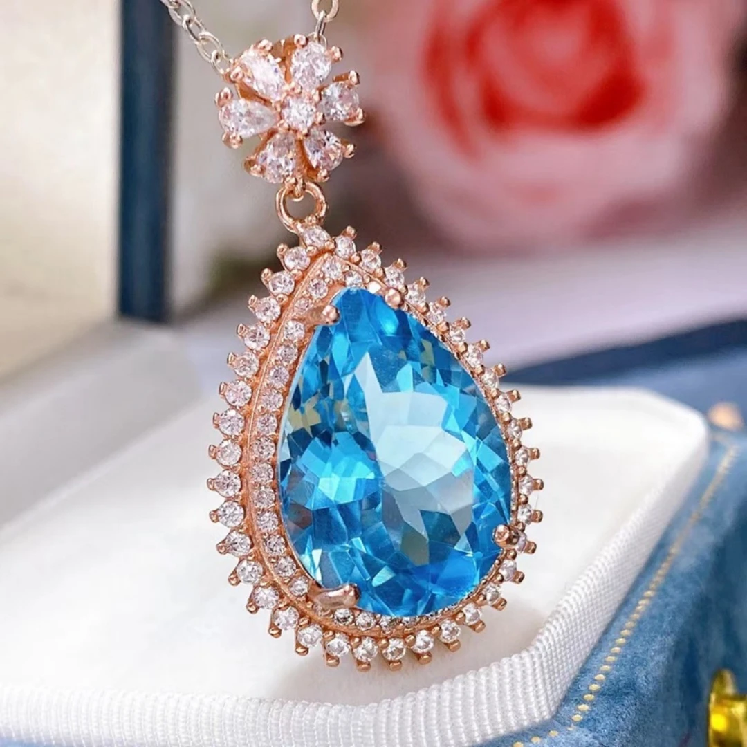 KJJEAXCMY Natural Topaz Pendant New S925 Silver Inlaid Simple Jewelry Palace Fashion Design Women's Style Support testing
KJJEAXCMY Natural Topaz Pendant New S925 Silver Inlaid Simple Jewelry Palace Fashion Design Women's Style Support testing