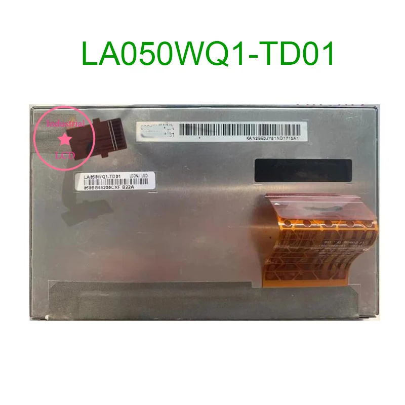 ЖК-дисплей LA050WQ1-TD01 Оригинальный 5-дюймовый экран 480×234
ЖК-дисплей LA050WQ1-TD01 Оригинальный 5-дюймовый экран 480×234