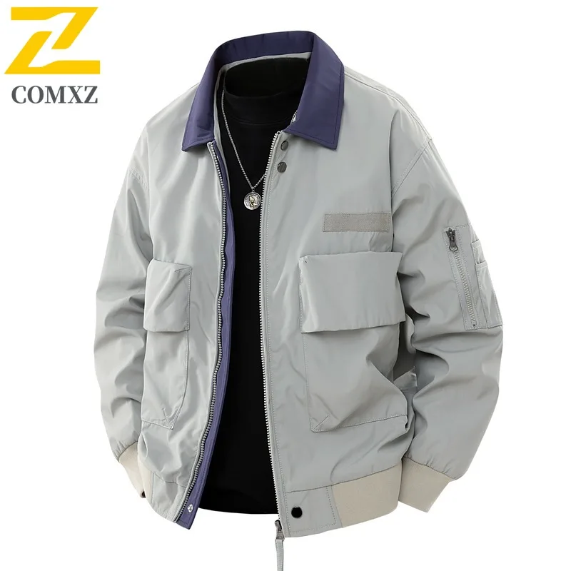 COMXZ 2025 Spring Autumn Youth Hong Kong Style New Fashion Casual Mens Jacket 2513 
COMXZ 2025 Spring Autumn Youth Hong Kong Style New Fashion Casual Mens Jacket 2513