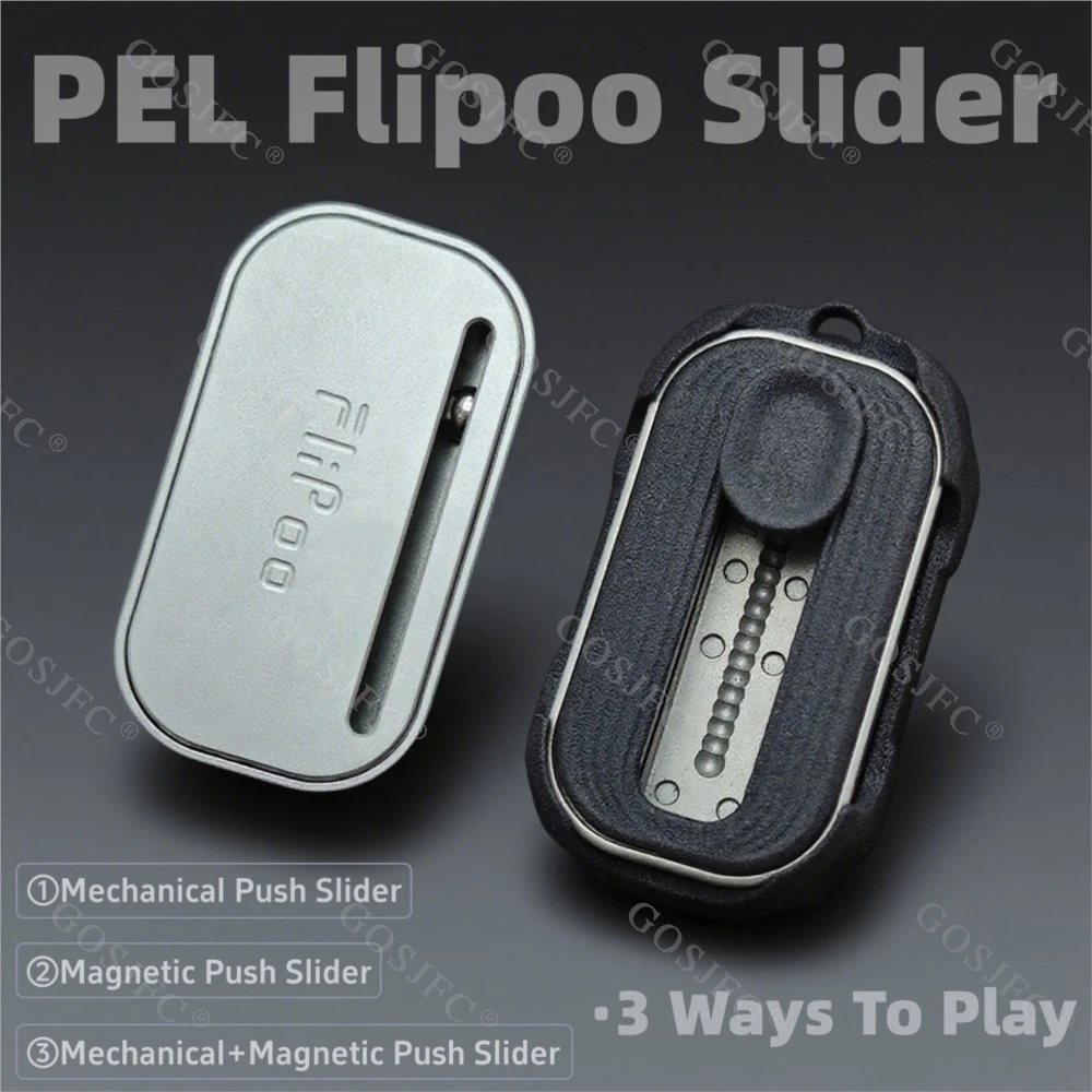 PEL EDC Flipoo Fidget Push Slider Магнитный механический антистрессовый слайдер из нержавеющей стали Непоседа игрушки для взрослых 3-сторонние игры
PEL EDC Flipoo Fidget Push Slider Магнитный механический антистрессовый слайдер из нержавеющей стали Непоседа игрушки для взрослых 3-сторонние игры