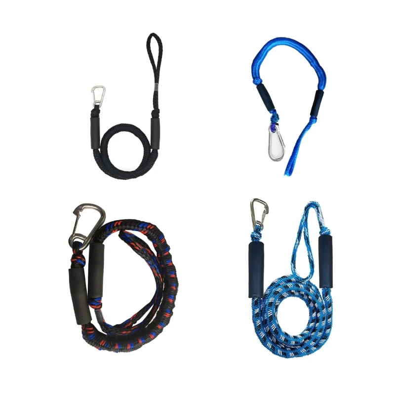 Dock Lines Elastic Marine Rope Bungee Cords Shock Ties for Kayak Watercraft Jet
Dock Lines Elastic Marine Rope Bungee Cords Shock Ties for Kayak Watercraft Jet
