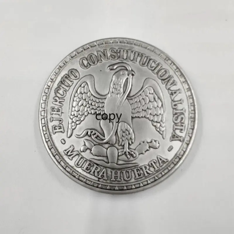 1914 Mexico Holder Coins Album Muera Heuerta All for 1 Ruble Piggy Home Decor Banks for Banknotes and COPY Coin
1914 Mexico Holder Coins Album Muera Heuerta All for 1 Ruble Piggy Home Decor Banks for Banknotes and COPY Coin