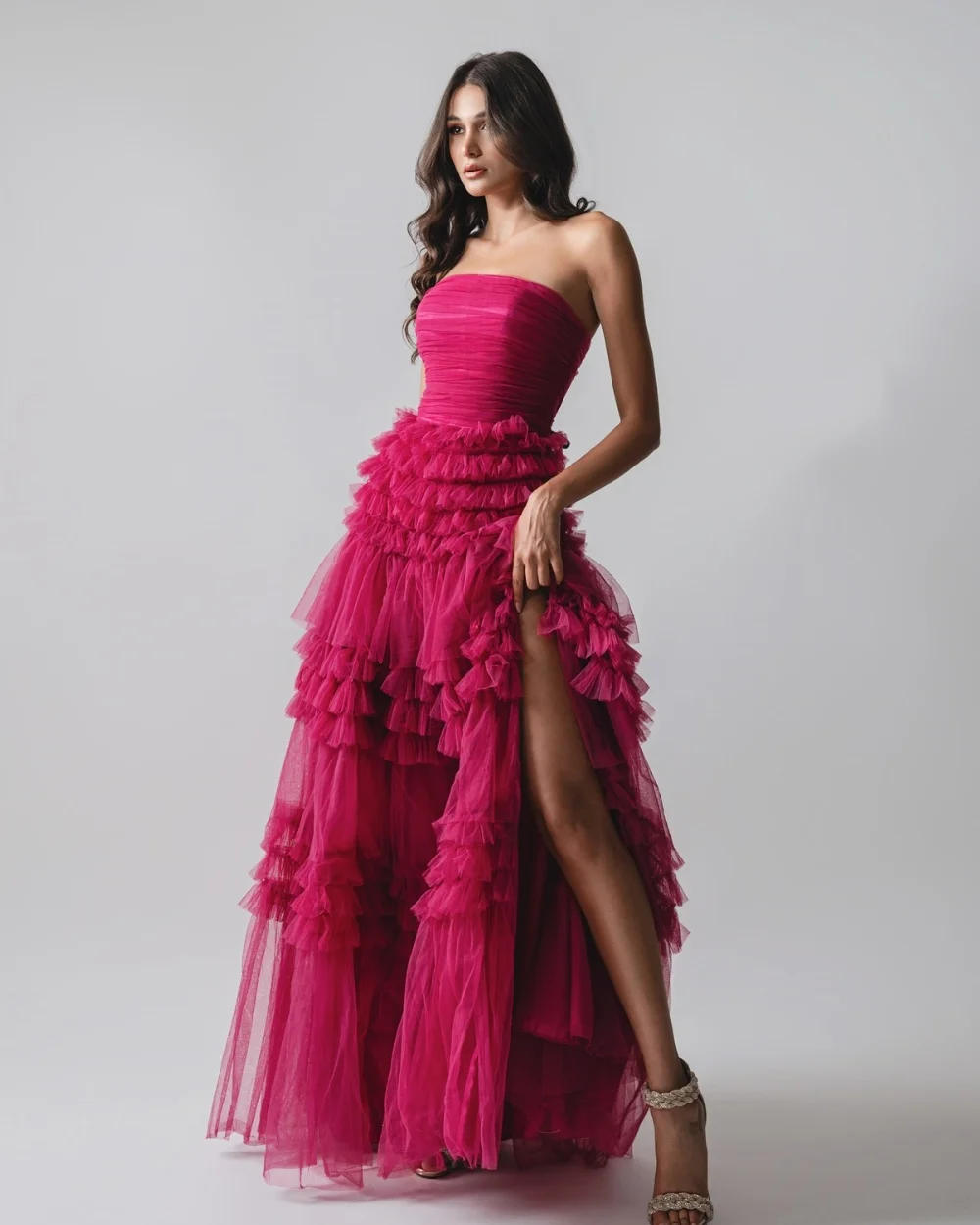 Customized Intricate Exquisite Tulle Tiered Draped A-line Strapless Long Dresses Bespoke Occasion Dresses Sizes Available Formal
Customized Intricate Exquisite Tulle Tiered Draped A-line Strapless Long Dresses Bespoke Occasion Dresses Sizes Available Formal
