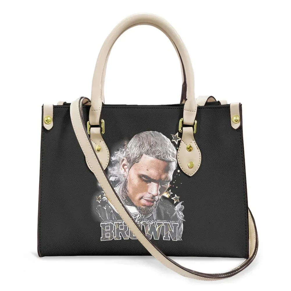Chris Brown Hip hop Rap Rock Singer Tote Bag Purse Womens Mens Personalized Text Image PU Leather Handbag Business Shopping Bags
Chris Brown Hip hop Rap Rock Singer Tote Bag Purse Womens Mens Personalized Text Image PU Leather Handbag Business Shopping Bags