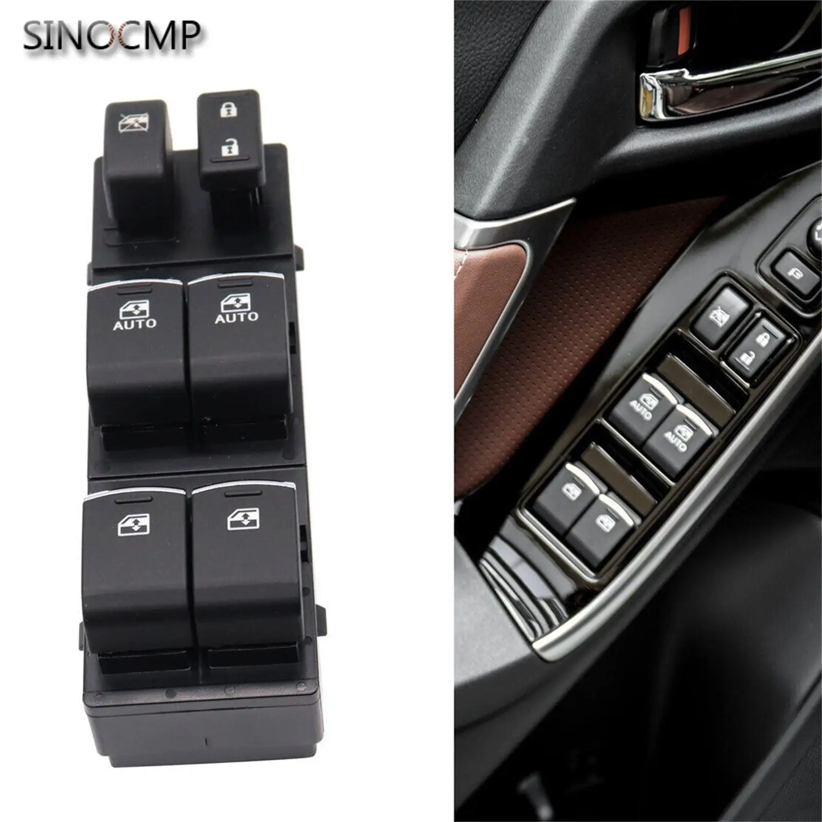 Front Left Door Power Window Main Switch 83071-SG073 83071SG070 83071-SG072 For 2017-2018 Subaru Forester Parts Replacement
Front Left Door Power Window Main Switch 83071-SG073 83071SG070 83071-SG072 For 2017-2018 Subaru Forester Parts Replacement