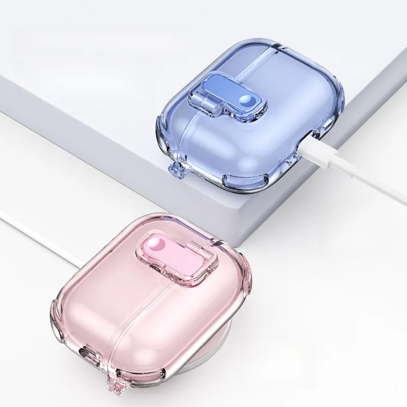 For AirPods Pro3 Pro2 Pro for AirPods1 2 3 4th Generation Wireless Bluetooth Headset Cover TPU Material with Lock Buckle
For AirPods Pro3 Pro2 Pro for AirPods1 2 3 4th Generation Wireless Bluetooth Headset Cover TPU Material with Lock Buckle