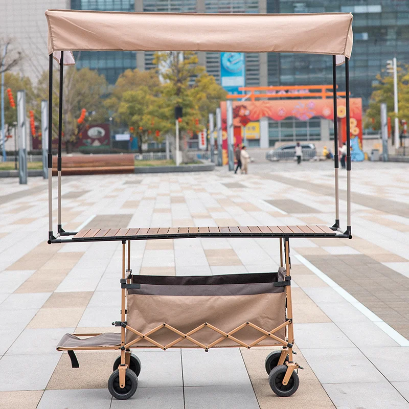 Foldable shopping cart with table large capacity portable trolley is suitable for stall holders and market stalls
Foldable shopping cart with table large capacity portable trolley is suitable for stall holders and market stalls