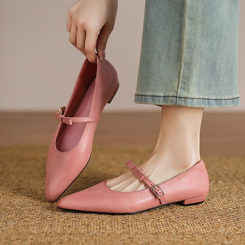 2026 new spring summer women pumps natural leather 22-25cm cowhide+pigskin+sheepskin pointed toe buckle mary janes women shoes
2026 new spring summer women pumps natural leather 22-25cm cowhide+pigskin+sheepskin pointed toe buckle mary janes women shoes