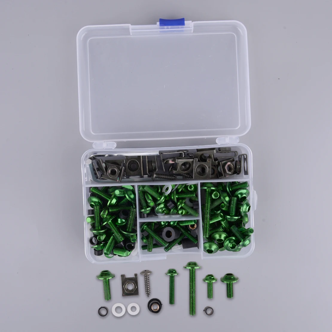 Комплект болтов обтекателя черного/Красного/синего/золотого/серебряного/зеленого цвета для Kawasaki Ninja EX 250 250R 300 400 500 500R 1986-2016 2017 2018 2019
Комплект болтов обтекателя черного/Красного/синего/золотого/серебряного/зеленого цвета для Kawasaki Ninja EX 250 250R 300 400 500 500R 1986-2016 2017 2018 2019