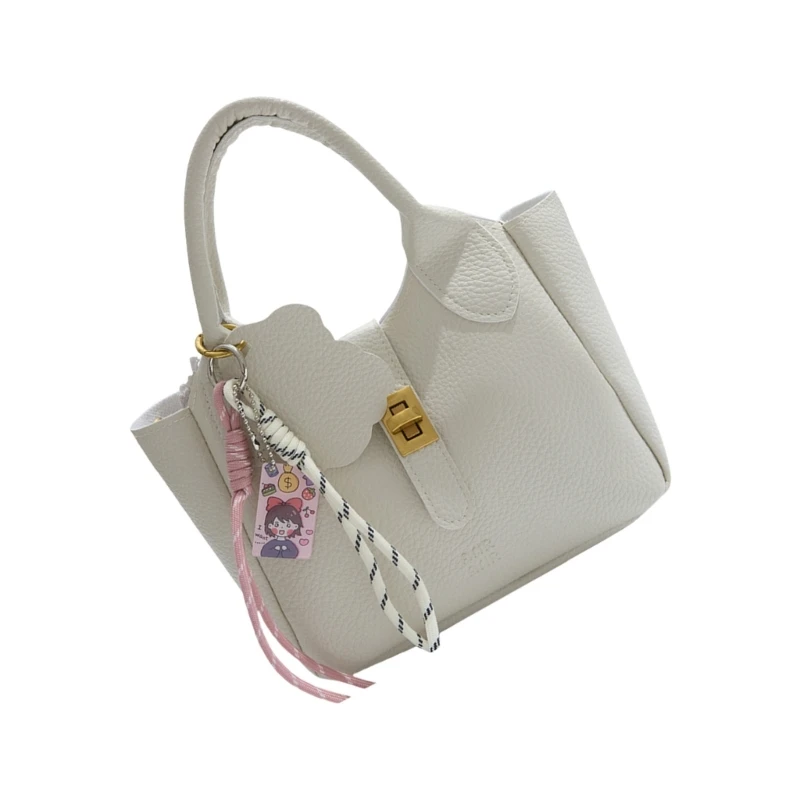 X5XA Stylish Soft PU Bucket Bag With Detachable Charm Crossbody Purse For Women
X5XA Stylish Soft PU Bucket Bag With Detachable Charm Crossbody Purse For Women