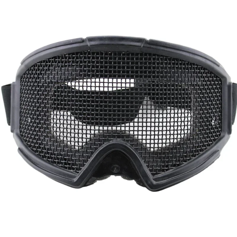 Tactical Hiking Eyewear Goggles Steel Wire Mesh CS Wargame Hunting Shooting Glasses Shock Resistance Eye Paintball Equipment
Tactical Hiking Eyewear Goggles Steel Wire Mesh CS Wargame Hunting Shooting Glasses Shock Resistance Eye Paintball Equipment