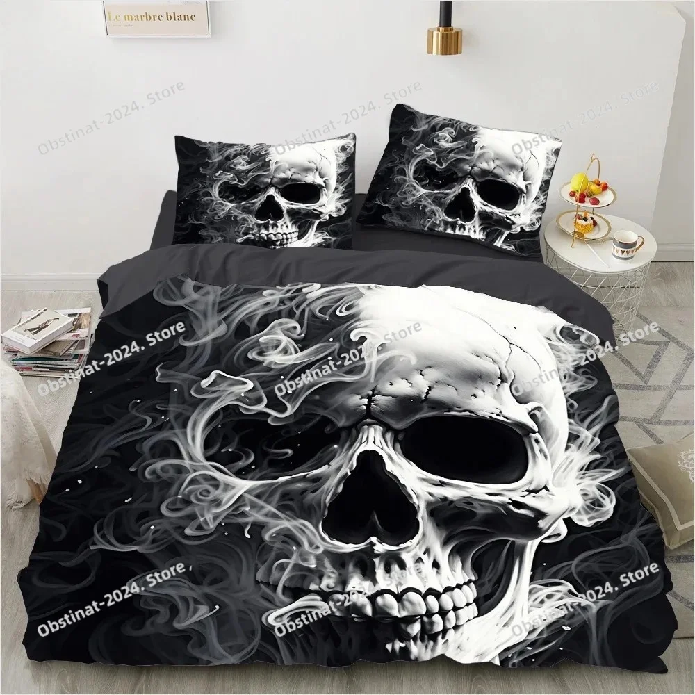 Black Skull Bedding Set Cartoon Comforter Sets Double Queen King Twin Full Size Duvet Cover Set Kids Girls White Bed Linen
Black Skull Bedding Set Cartoon Comforter Sets Double Queen King Twin Full Size Duvet Cover Set Kids Girls White Bed Linen