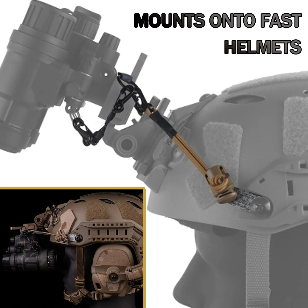 Night Vision Lanyard V2 Anti Loss Safety Cord NVG for FAST Helmet Durable Elastic Secure Fixing for Outdoor Hunting Gear
Night Vision Lanyard V2 Anti Loss Safety Cord NVG for FAST Helmet Durable Elastic Secure Fixing for Outdoor Hunting Gear