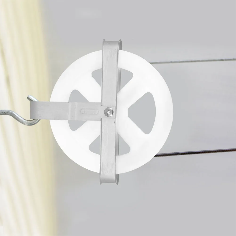 2pcs Clothes Line Pulley 5 Inch Deep Groove Rustproof Outdoor Laundry Drying System Rope Hoist Cloth Hanging Strap
2pcs Clothes Line Pulley 5 Inch Deep Groove Rustproof Outdoor Laundry Drying System Rope Hoist Cloth Hanging Strap