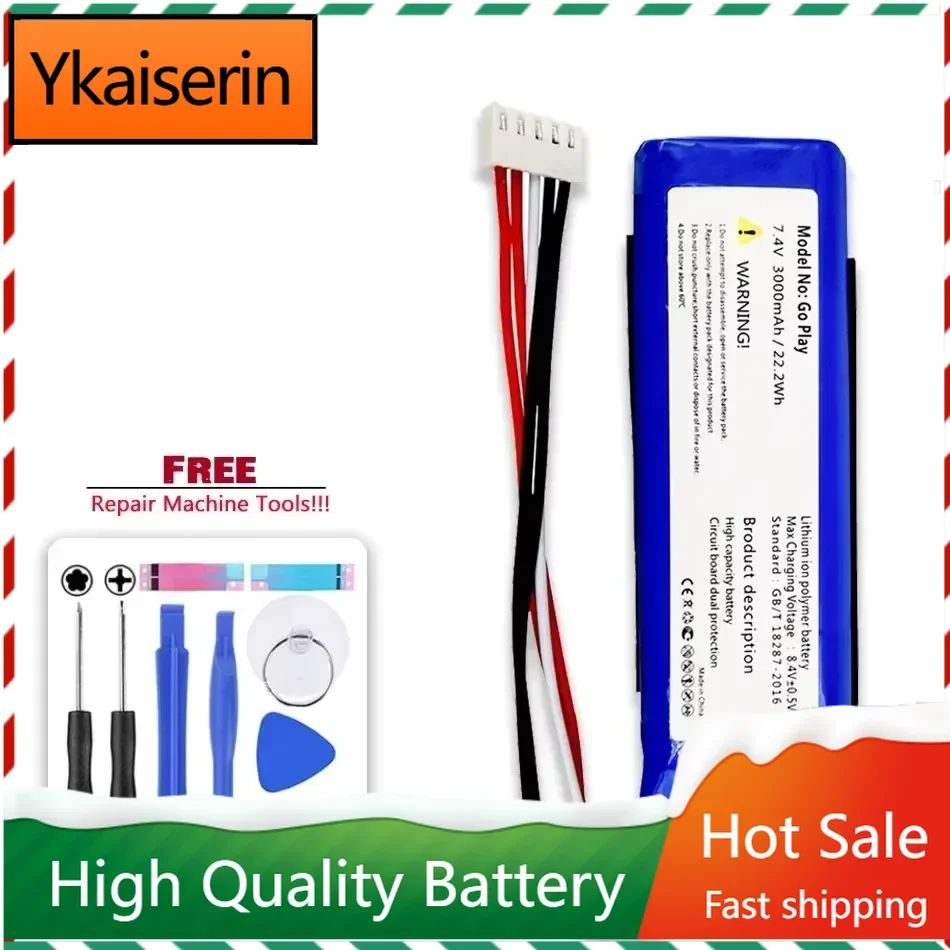 Аккумулятор 3000 мАч CP-HK06,GSP 1029102 01 для Harman/Kardon Go Play, Go Play Mini Batteria + бесплатные инструменты
Аккумулятор 3000 мАч CP-HK06,GSP 1029102 01 для Harman/Kardon Go Play, Go Play Mini Batteria + бесплатные инструменты