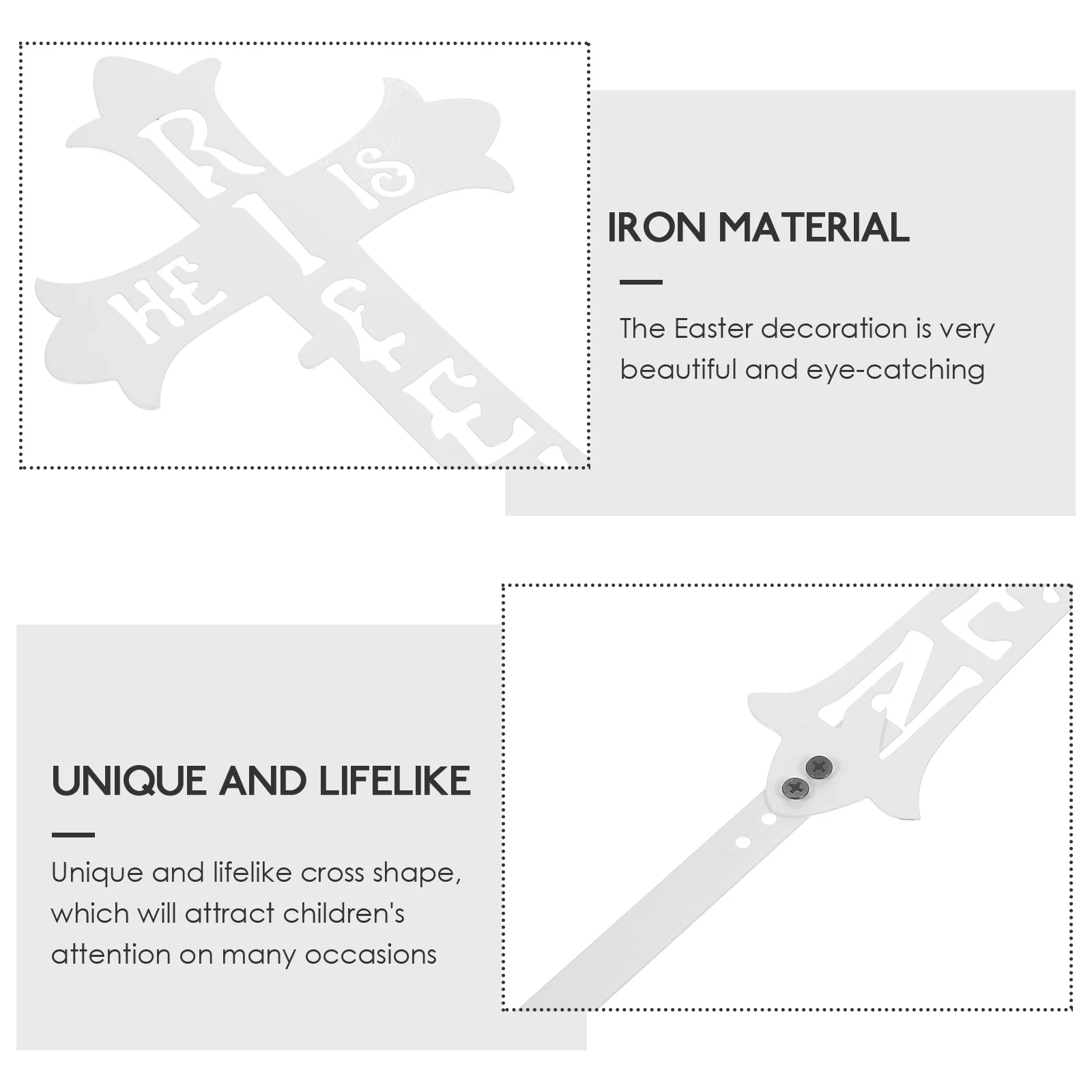 1 set Garden Stake Outdoor Easter Decoration Yard Sign For Festival Party Lawn Decor Cross Yard Signs Decor
1 set Garden Stake Outdoor Easter Decoration Yard Sign For Festival Party Lawn Decor Cross Yard Signs Decor