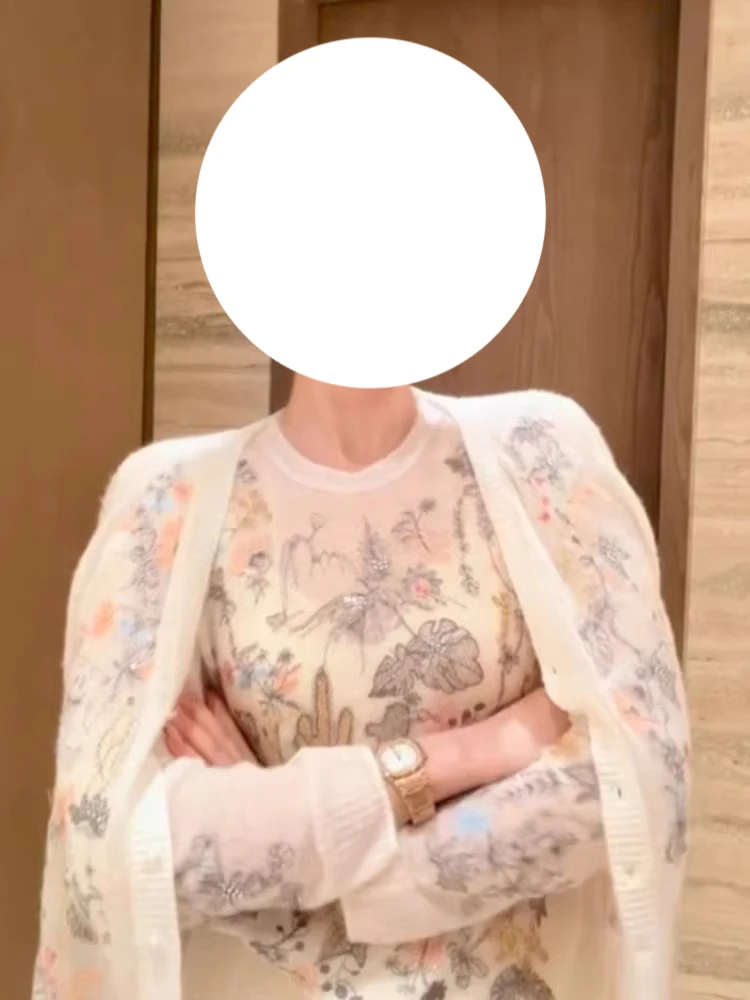 Elegant Floral Knitted Shawl Women's Slim Fit Fashionable Top Spring 2026 Early Season New Style Polyester Fiber Thickened ro...
Elegant Floral Knitted Shawl Women's Slim Fit Fashionable Top Spring 2026 Early Season New Style Polyester Fiber Thickened ro...