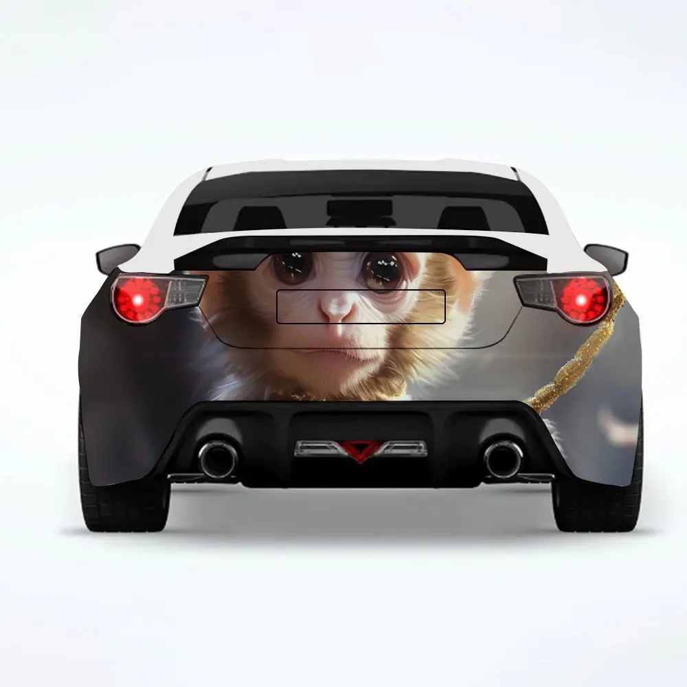Cute Monkey Deity Car Sticker,Vinyl Decal for Car Rear, Waterproof Self-Adhesive Vinyl Stickers for Vehicle Tail and Bumper, Dec
Cute Monkey Deity Car Sticker,Vinyl Decal for Car Rear, Waterproof Self-Adhesive Vinyl Stickers for Vehicle Tail and Bumper, Dec