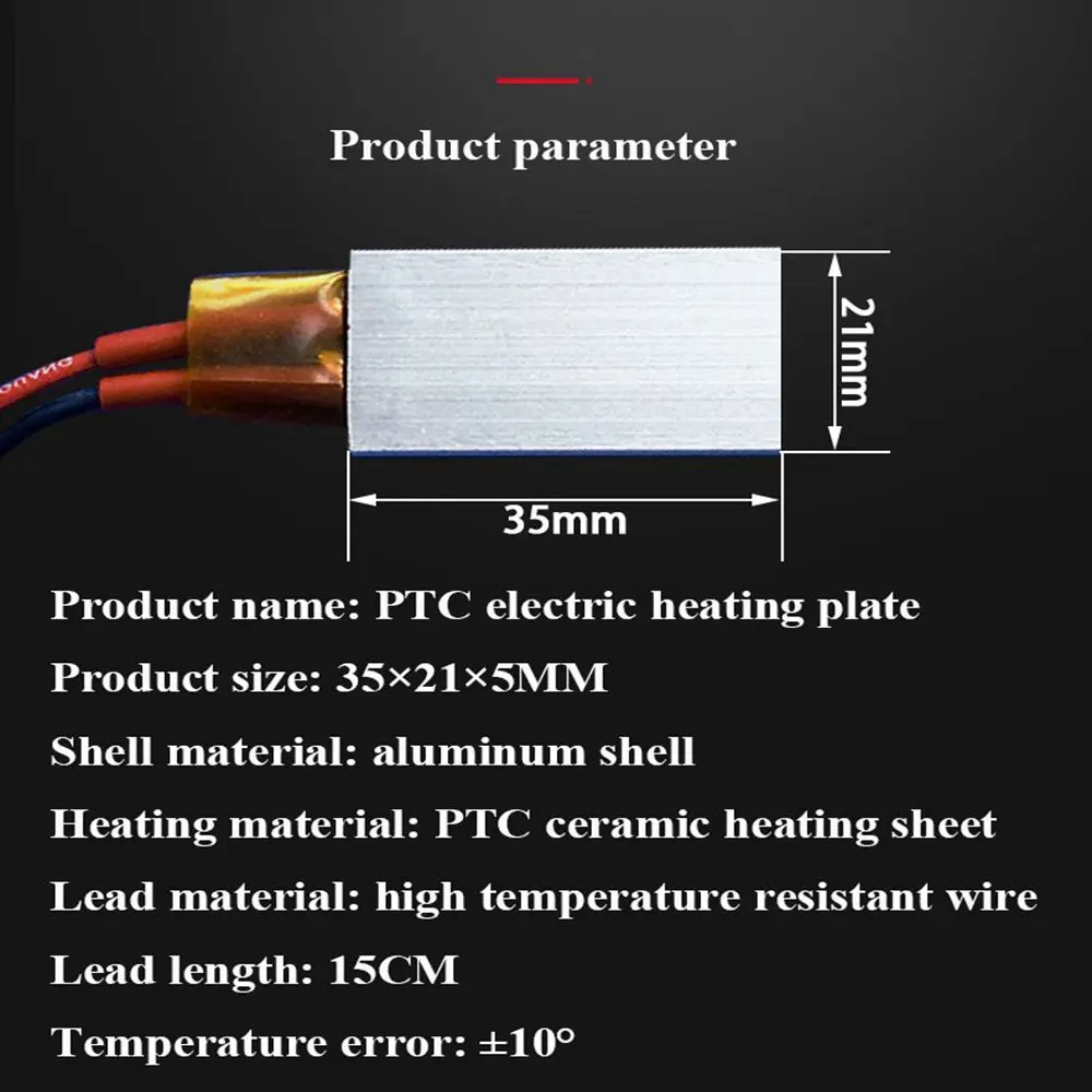 New 12/24/36/48/110/220V 80-270 Degrees Celsius PTC Heaters Hair Dryer Accessories Curlers Heater Heating Element
New 12/24/36/48/110/220V 80-270 Degrees Celsius PTC Heaters Hair Dryer Accessories Curlers Heater Heating Element