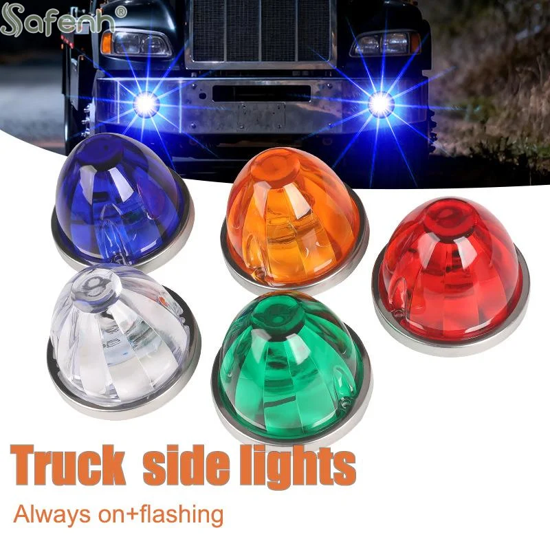 Truck Side Marker Light LED Indicator for Trailer Lorry Universal Waterproof Clearance Lamp 12V 2PCS Amber Red Light Replacement
Truck Side Marker Light LED Indicator for Trailer Lorry Universal Waterproof Clearance Lamp 12V 2PCS Amber Red Light Replacement