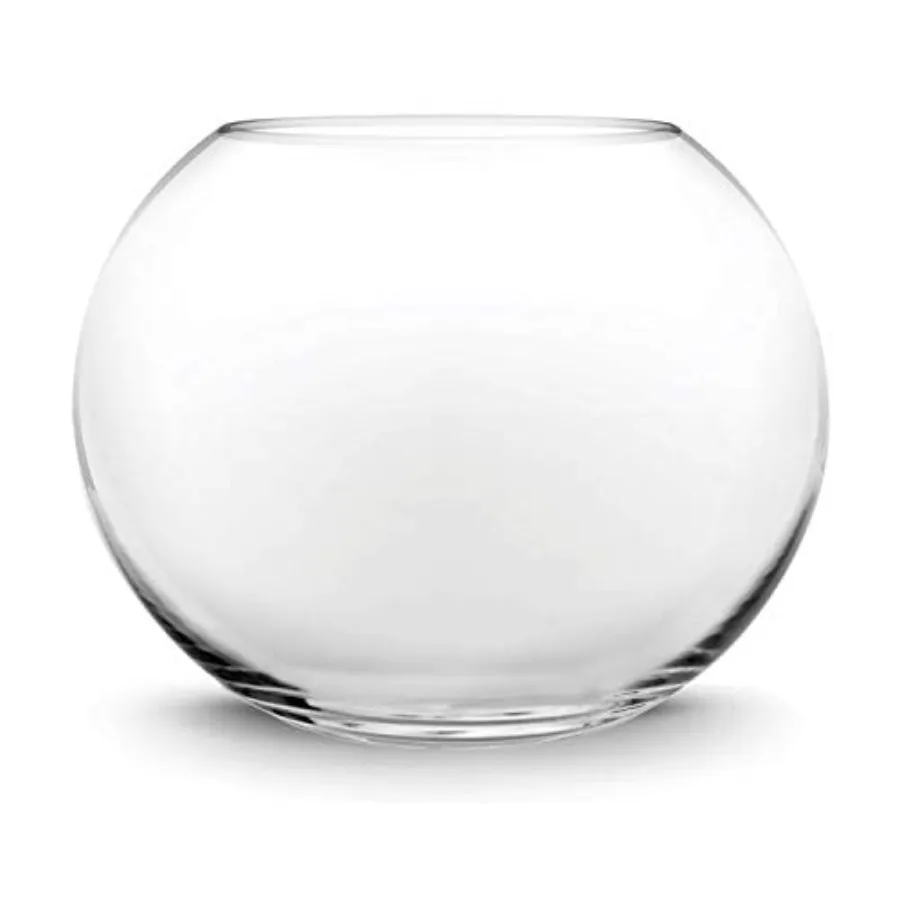 Wedding centerpiece: large glass bubble bowl, transparent, 9.5H x 11W, 2.8 gal capacity, round terrarium vase for floral arrang
Wedding centerpiece: large glass bubble bowl, transparent, 9.5H x 11W, 2.8 gal capacity, round terrarium vase for floral arrang