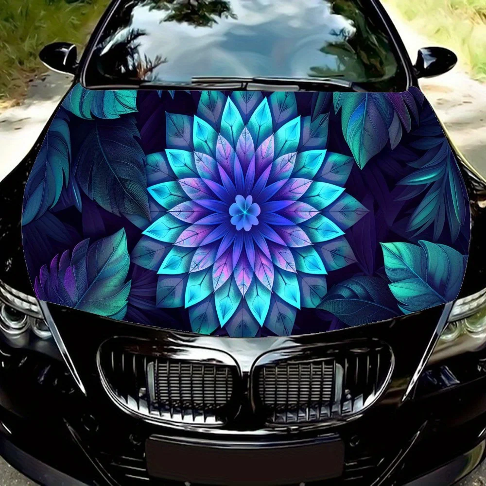 Colorful Plant Mandala Pattern Car Hood Decal Sticker, Durable Car Vinyl Wraps Suitable for Most Vehicles, Car Engine Hood Prote
Colorful Plant Mandala Pattern Car Hood Decal Sticker, Durable Car Vinyl Wraps Suitable for Most Vehicles, Car Engine Hood Prote