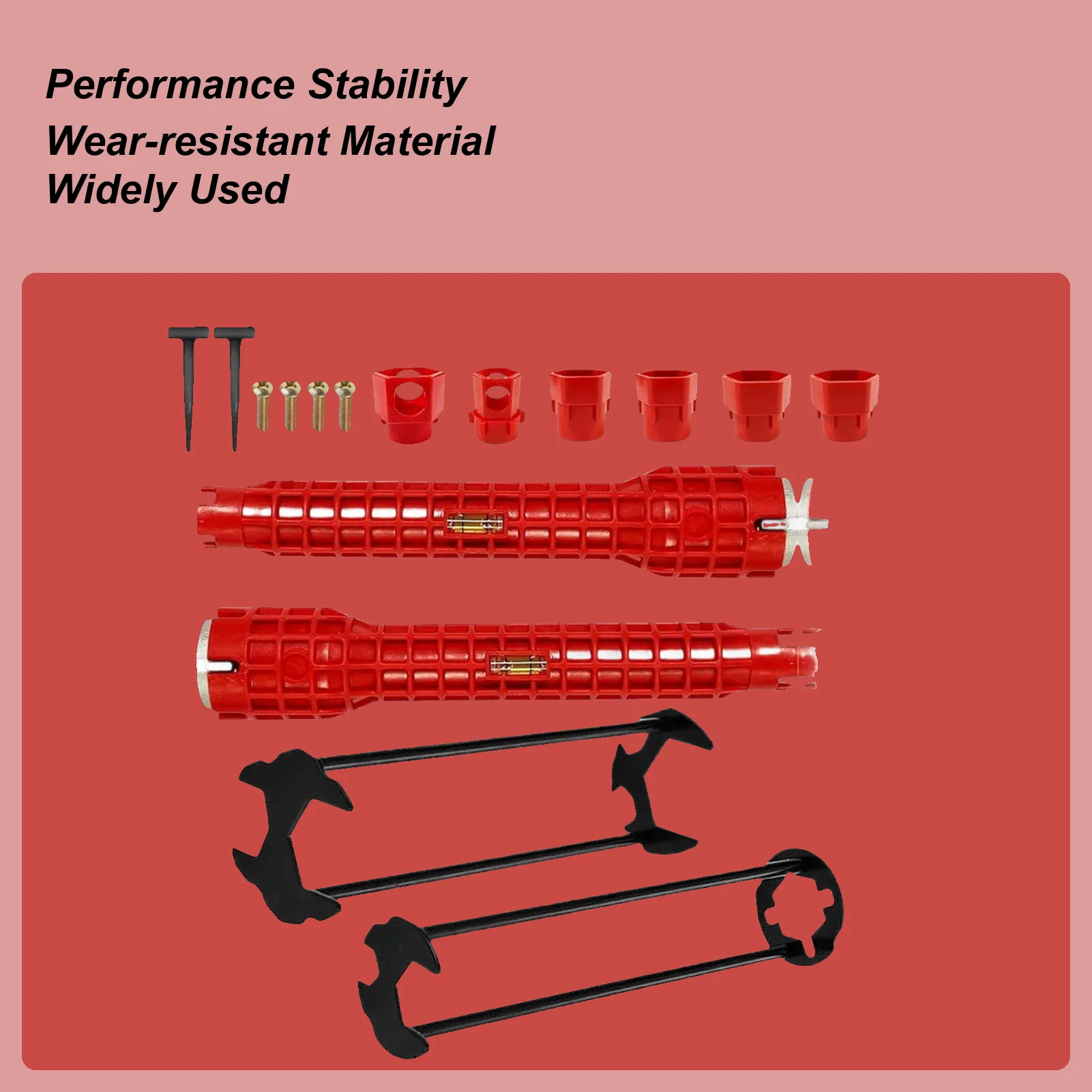 Under Sink Faucet Wrench Bathroom Faucet Repair Tool Multifunctional Wrench Kit For Plumbing Shower Bathtub Basin Sink Water
Under Sink Faucet Wrench Bathroom Faucet Repair Tool Multifunctional Wrench Kit For Plumbing Shower Bathtub Basin Sink Water