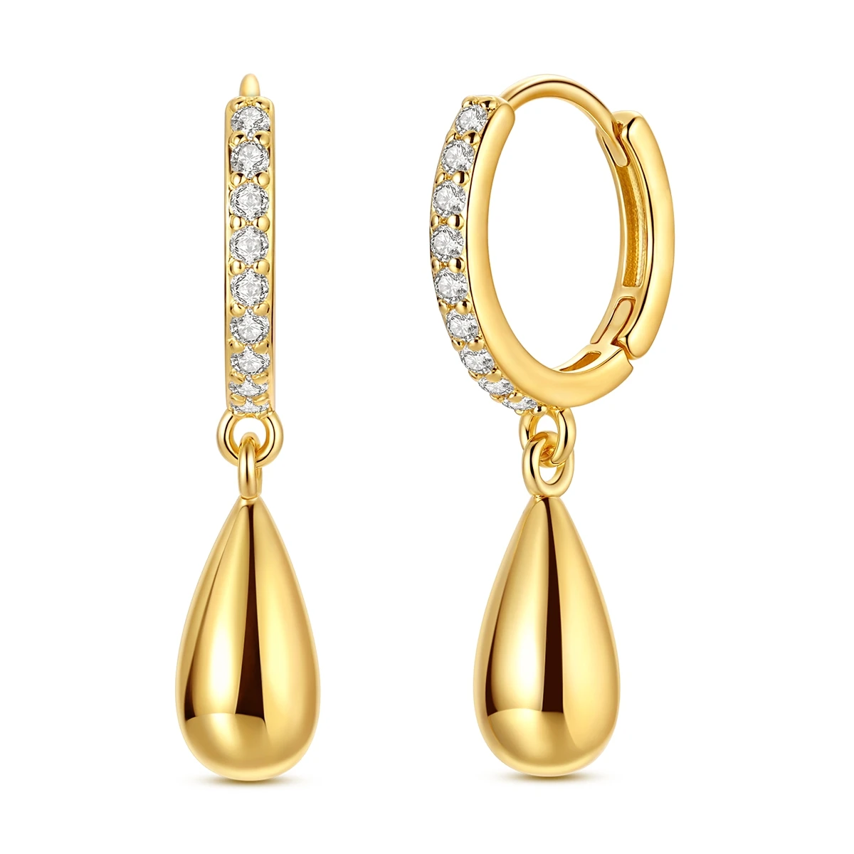 925 Sterling Silver Gold Color Water Droplet Stud Earrings for Women Girl Ear Studs Fine Jewelry Fashion Luxury Anniversary
925 Sterling Silver Gold Color Water Droplet Stud Earrings for Women Girl Ear Studs Fine Jewelry Fashion Luxury Anniversary